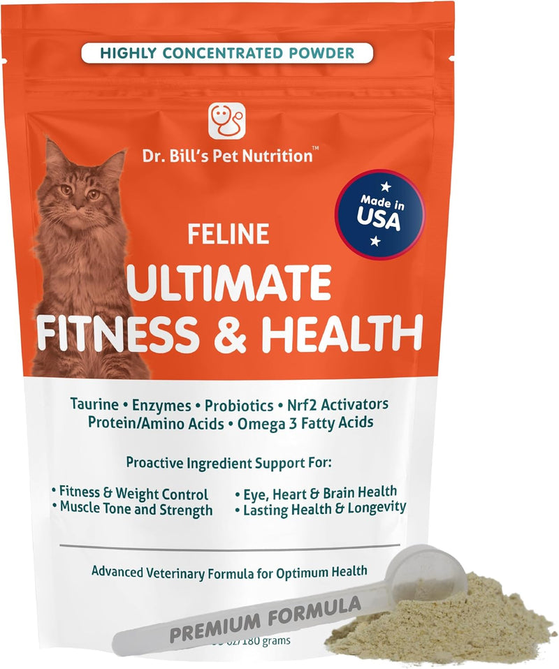 Feline Ultimate Fitness & Health Daily Cat Multivitamin Powder