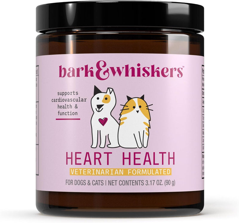 Bark & Whiskers Heart Health, 12 Ingredients, 3.17 oz, 90 Scoops