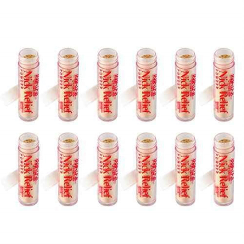 Infalab Nick Relief Styptic Powder, 12 Count