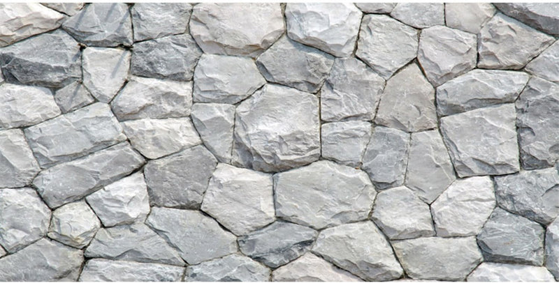 48x24 inches White Stone Aquarium Backdrop Rocky Fish Tank Background Vinyl