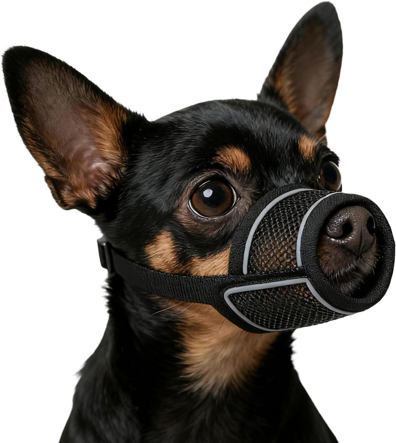 Dog Muzzle for Small Medium Large Dogs Soft Air Mesh Muzzles