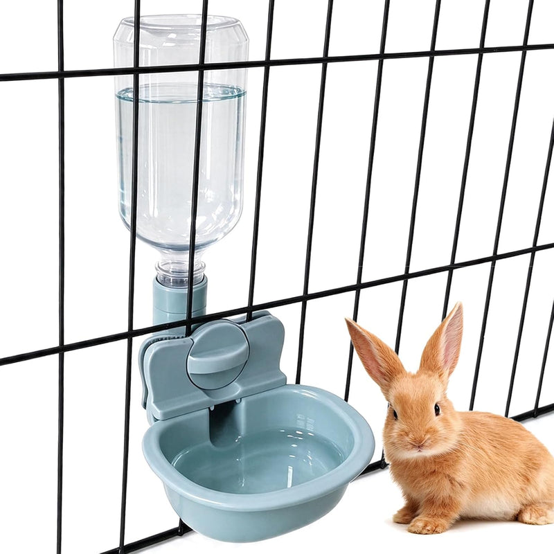 Lemtrflo 17oz Rabbit Water Bottle, Cage Automatic Waterer Dispenser