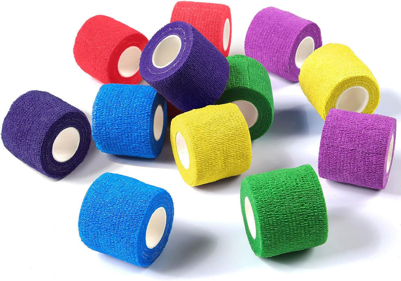 WePet Pet Wrap, Self-Adhesive Non-Woven Bandage, Emergency Cohesive Gauze, for Dogs, Cats, Horse, Birds, Wounds, Wrist H