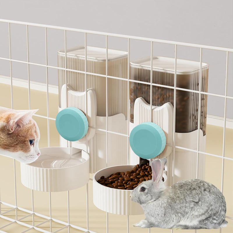 Kathson Gravity Auto Bunny Water Dispenser Automatic Rabbit Feeder