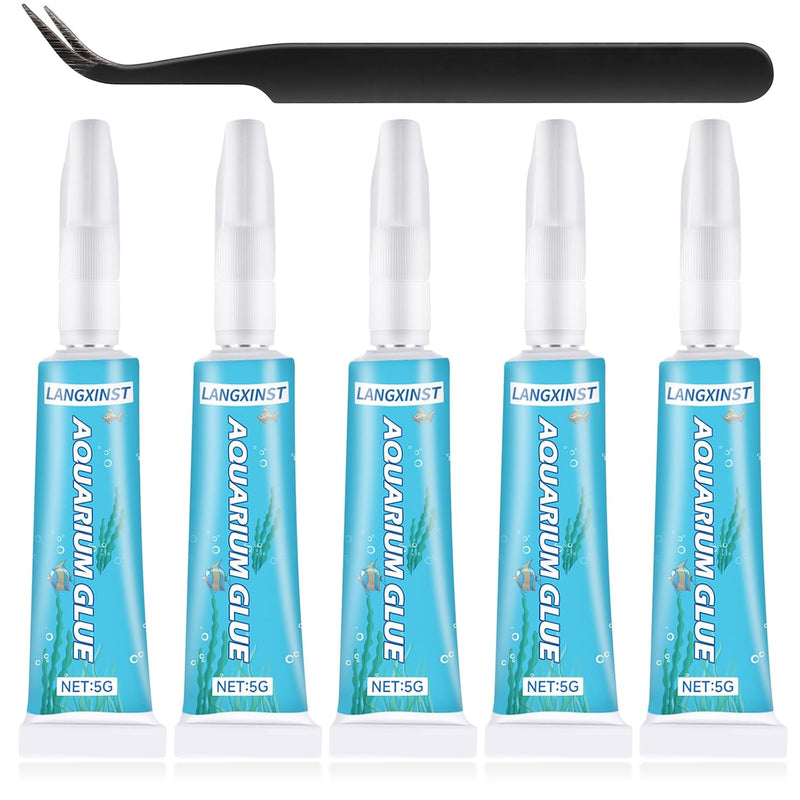Aquarium Super Glue Gel Fish Safe for Coral, Moss and Plants