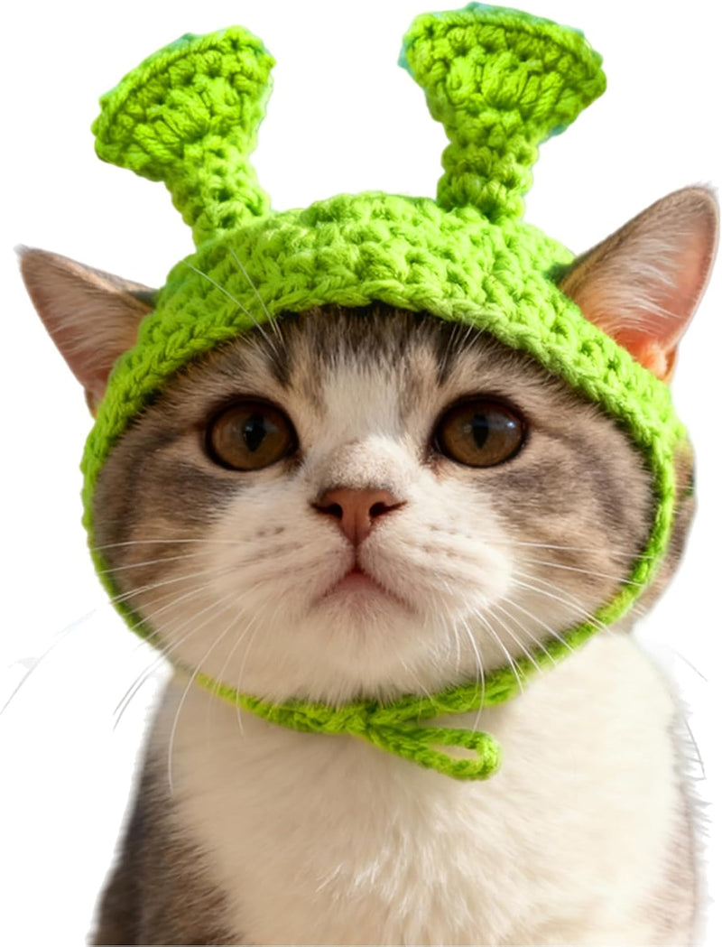 Cute Cat Hat Costume Suitable for 5 to16 lbs - cat Hats for Cats only Head Circumference 11