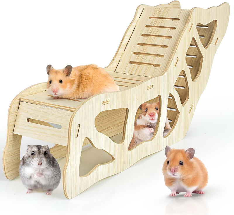 Hamster Tunnel Hideout Climbing Ladder for Burying in Hamster Bedding or Connecting with Hamsters Nut Stuff Hamsters Cag