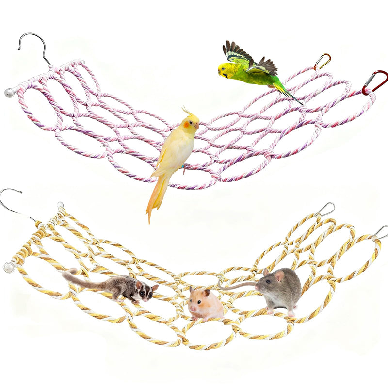 Bird Swing Climbing Rope Net Toys 14