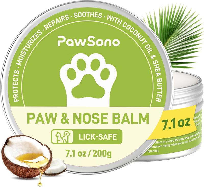 PawSono Lick-Safe Dog Paw & Nose Balm with Coconut Oil