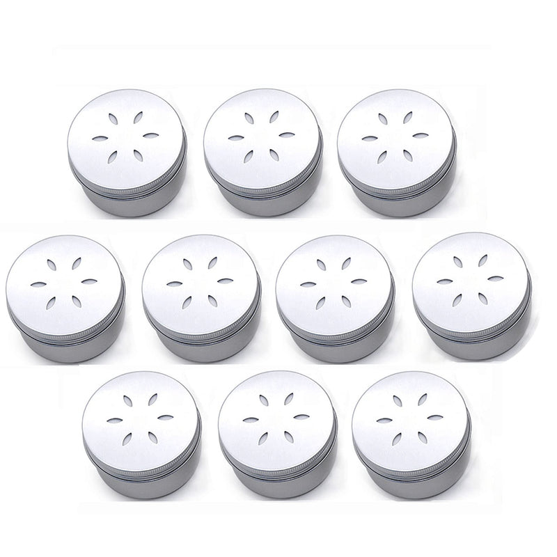 Scent Work Tins 6 Pack, Dog Training Box, Nose Work Containers (10pcs Drip)