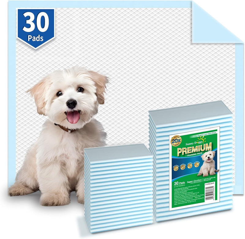 Pee Pads for Dogs, Puppy Pads Pet Training Pads Disposable Upgraded Odor Control, Potty Pads Absorbent and Leak-Proof Do