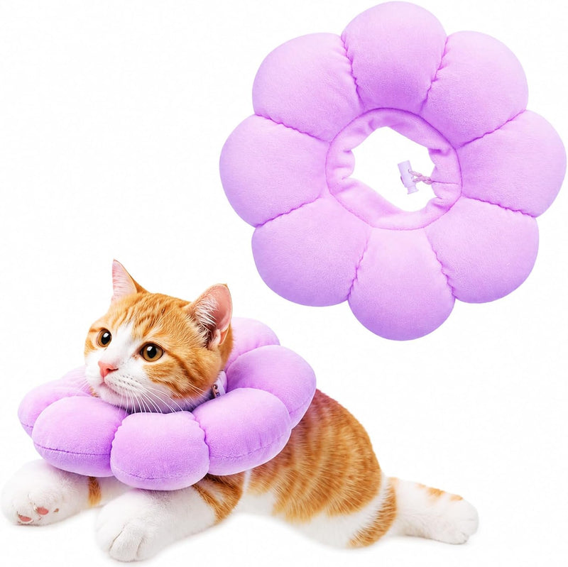 Cat Cone Collar, Comfy Cat Recovery Elizabeth Collar to Stop Licking Wounds