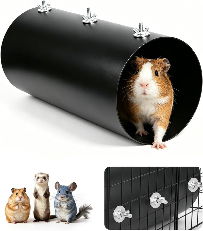 Haoguo Chinchilla Hanging Cooling Tunnel, Metal Hideout