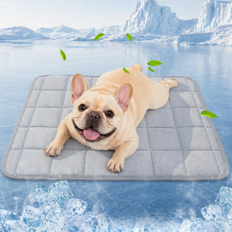 Cooling Blanket for Dogs, 0.4 Q-MAX Dog Cooling Blanket Washable, Cool to Touch Pet Blanket Cooling Comforter Throw for Bed Cover, Soft Lightweight Cold Mats for Pet Summer Sleeping (30
