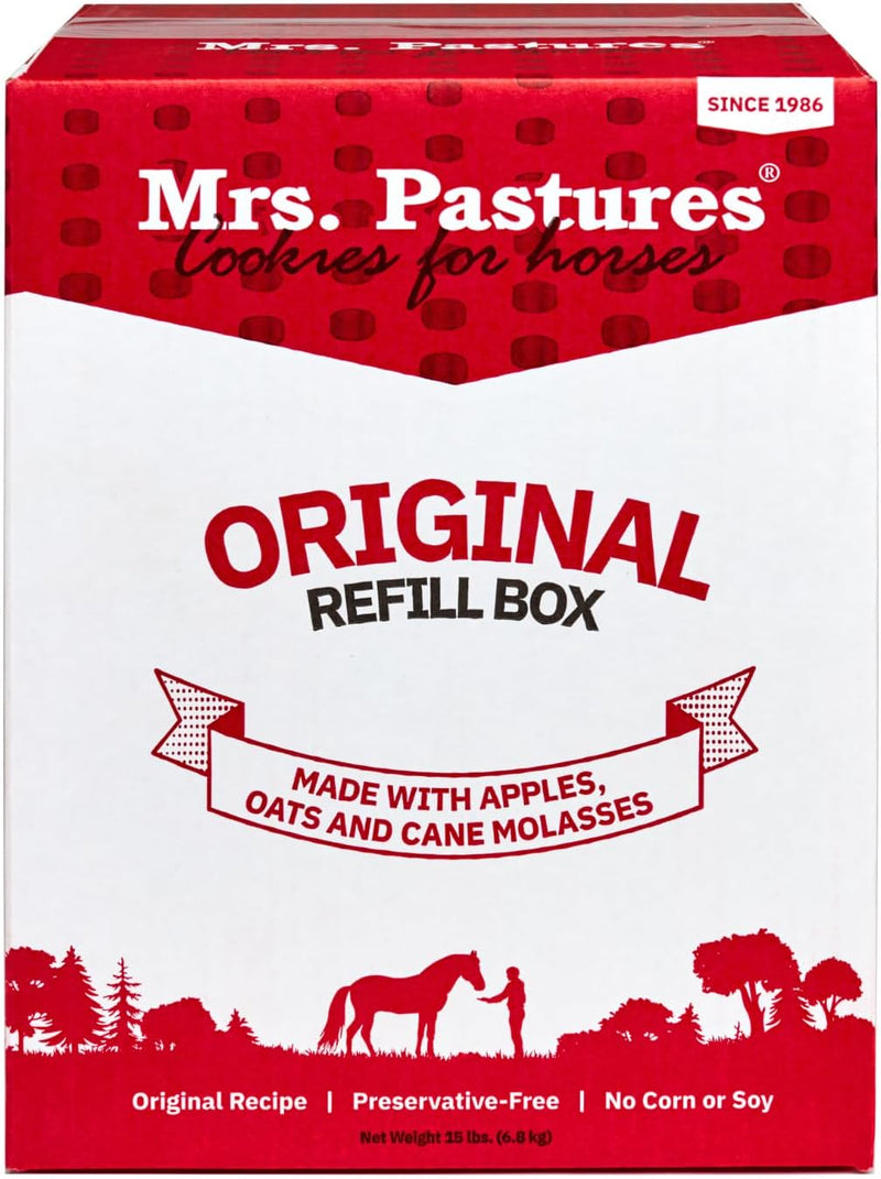 Mrs Pastures Cookies and Treats for Horses - Premium Horse Treats - Made with Apples, Oats, and Rolled Barley - Preserva
