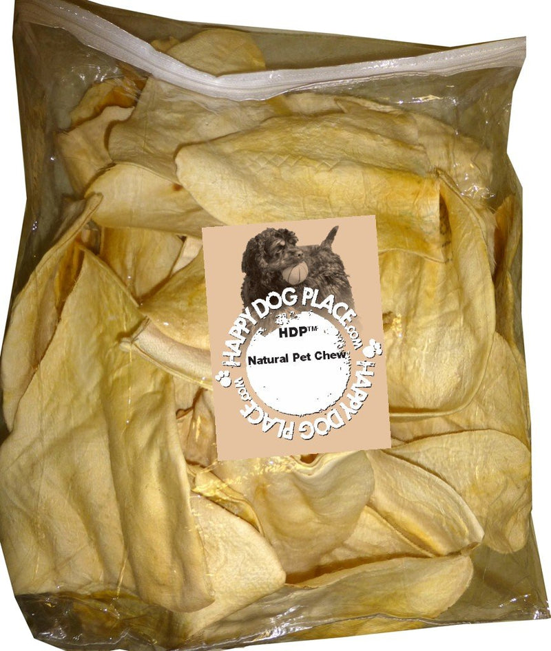 HDP Beef Cow Ears Jumbo Flavor:Natural Size:Pack of 20