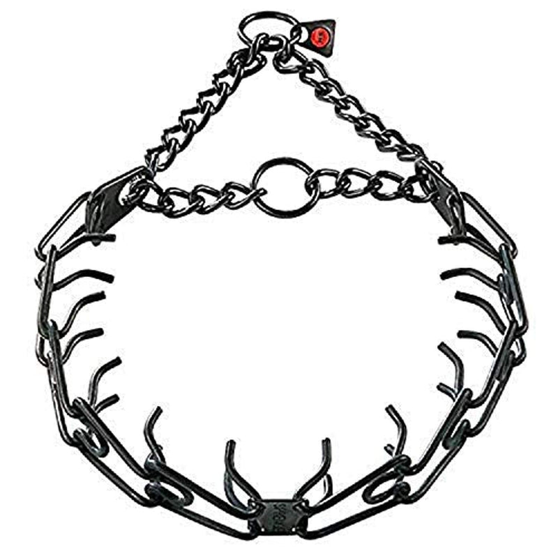Sprenger Black Stainless Steel 2.25mm Pinch/Prong Collar Fits up to 13