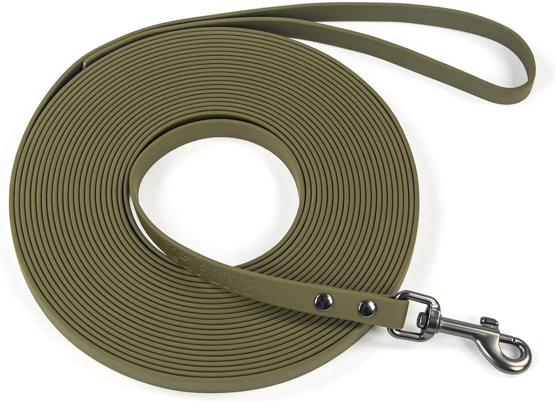 Wolfone Waterproof Dog Leash 10FT PVC Coated Training Lead for Dogs