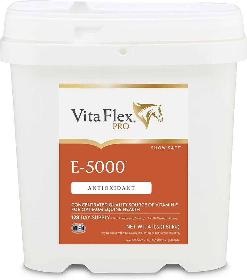Pro E-5000 Premium Horse Vitamin E Powder, Antioxidant Support with Yeast & Alfalfa for Palatability, Equine Vitamin E S