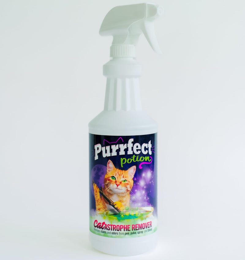 Purrfect Potion® CATastrophe Remover® (32oz Spray Bottle)