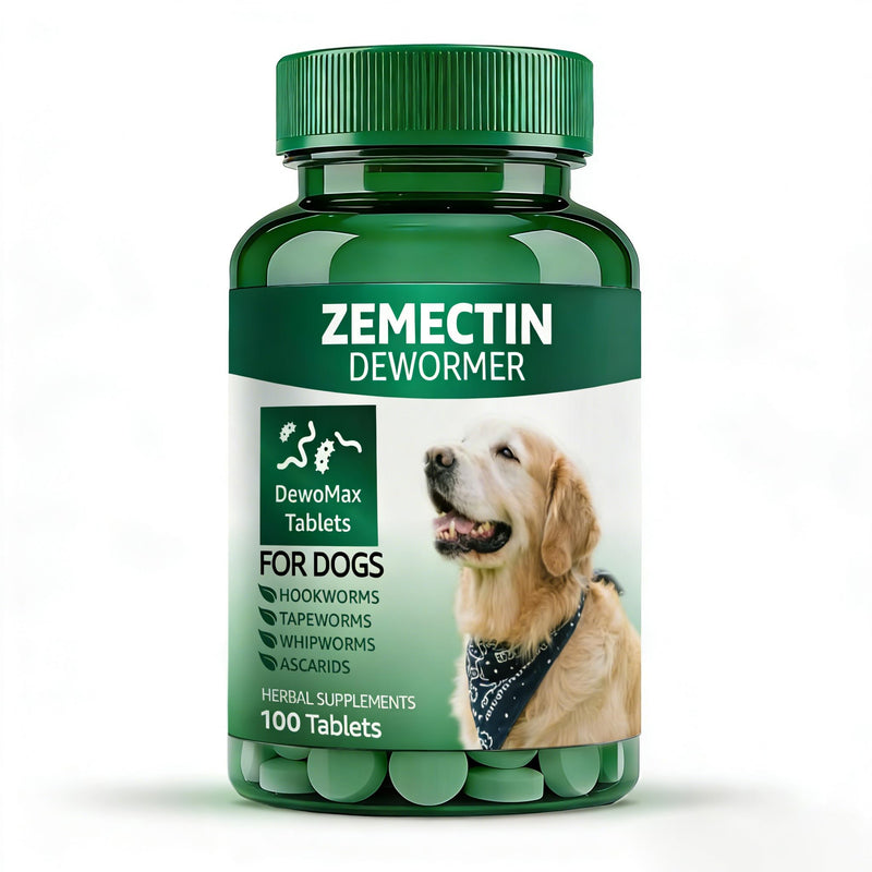 Zenectin Dewormer for Dogs, Digestive Cleanser, Broad Spectrum for All Wormer, Hookworms, Lung Worms, Pin Worms, Round Worms
