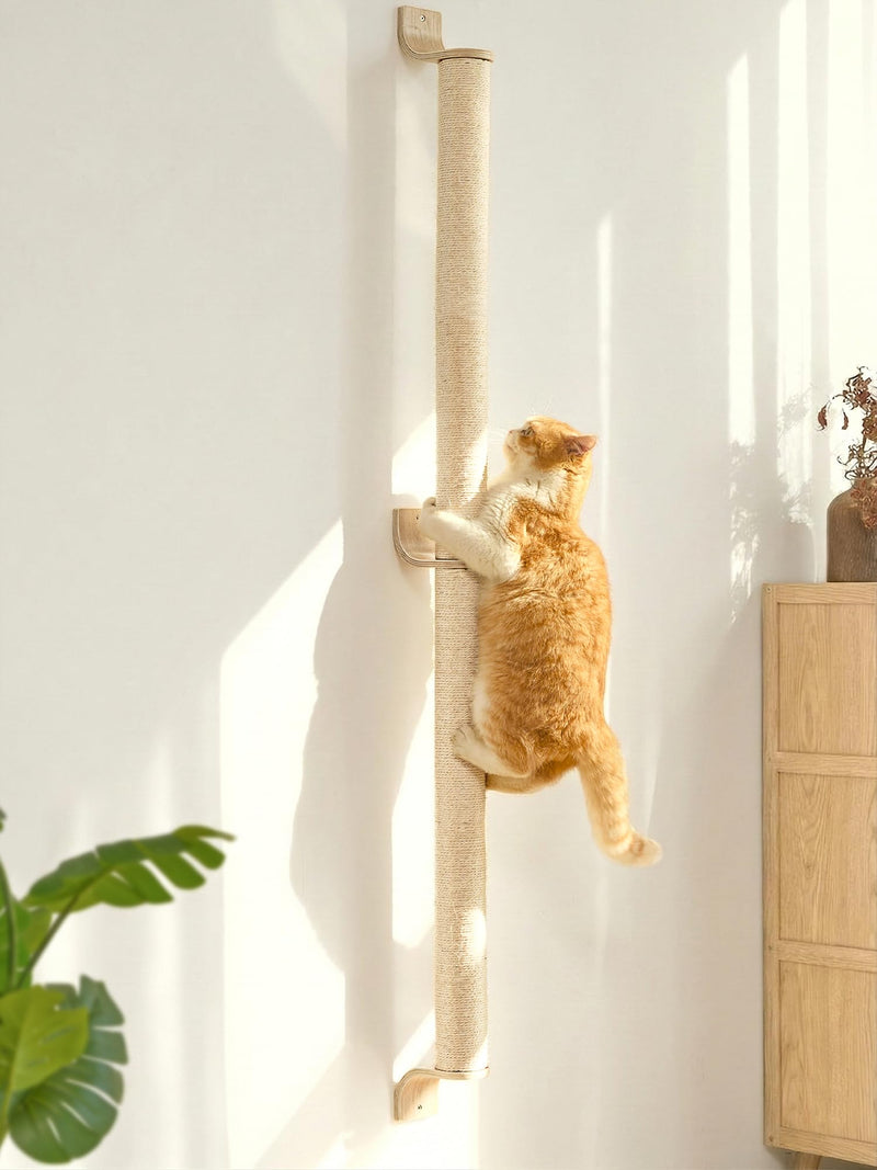 FUKUMARU Cat Wall Scratcher, 60
