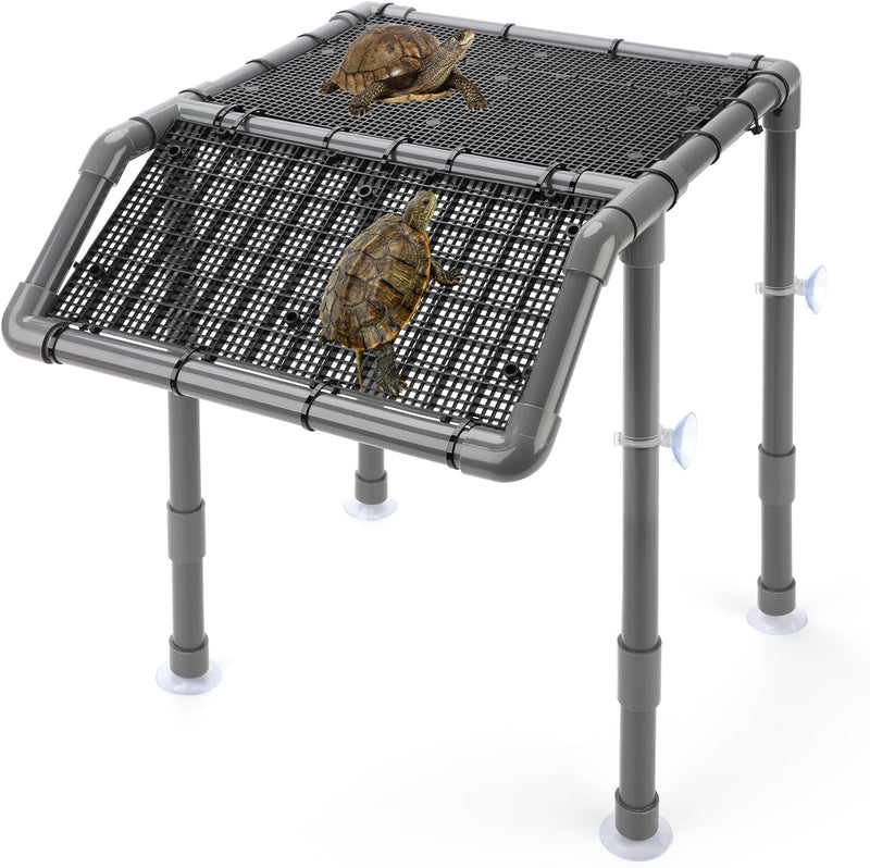 SKARUS Turtle Basking Platform for 40-125 Gallon Aquarium Dock