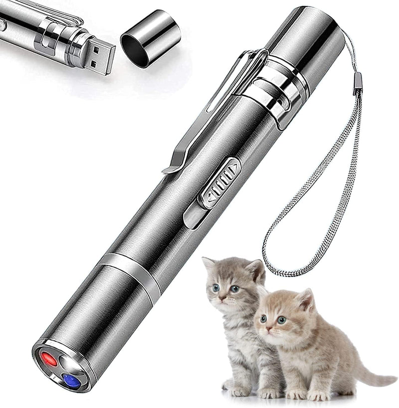 BEGRIM Cat Toy Pointer for Indoor, Cat Mouse Toys Wand Light Pet Interactive Toys to Keep Cat Busy, for Kitten Cat Dog C