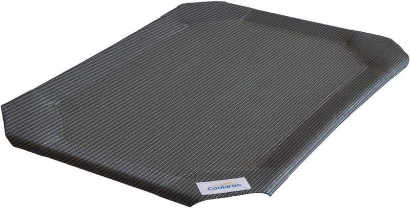Coolaroo The Original Elevated Pet Bed Replacement Cover, Large Gunmetal , 51