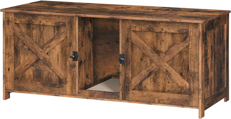 MAHANCRIS Cat Litter Box Enclosure for 2 Cats, 47.2