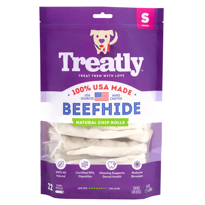 Treatly USA Beefhide Chip Rolls 5-6