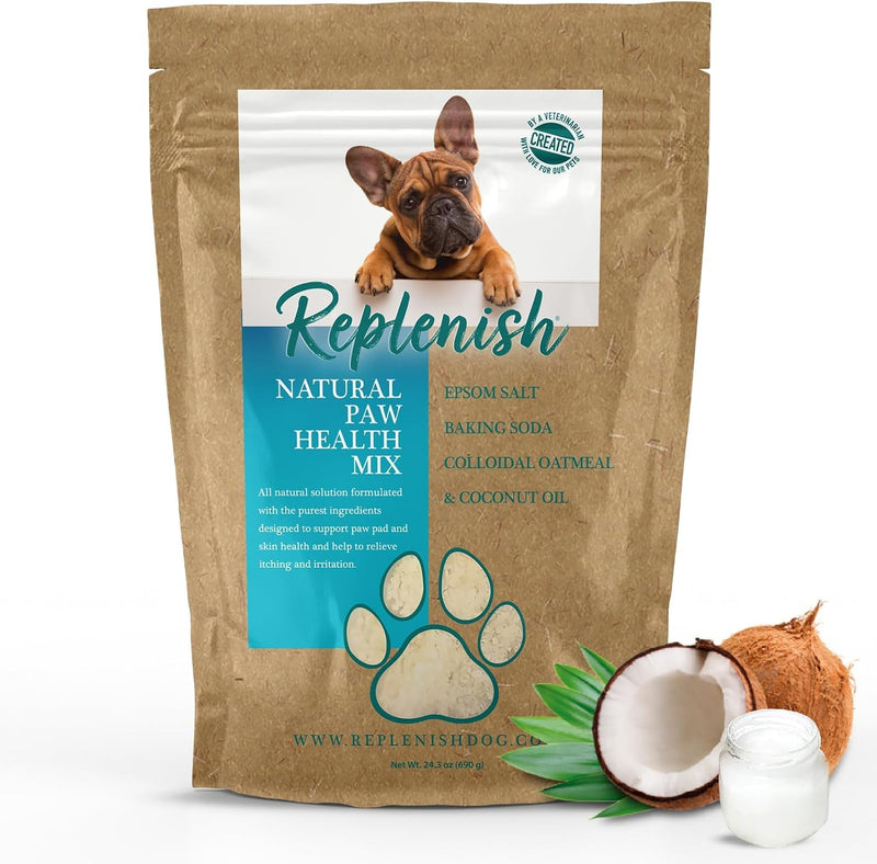 Replenish Epsom Salt for Dogs Paws Soaking Solution for Dry Cracked Paws