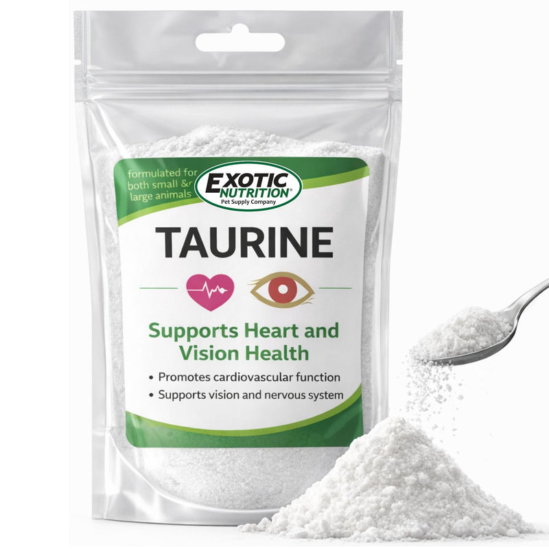 Taurine Powder - Amino Acid Supplement - for Pet Skunks (1/2 Pound)