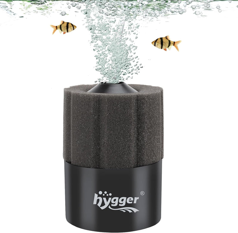 hygger Aquarium Sponge Filter 8-20 Gallon Small Fish Tank Filter for Turtle Breeding Fry Shrimp Snails Betta Air-Powered
