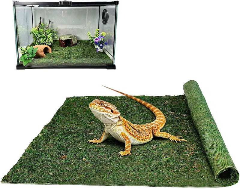 Reptile Carpet Terrarium Liner Bedding Substrate Floor Mat,15.7