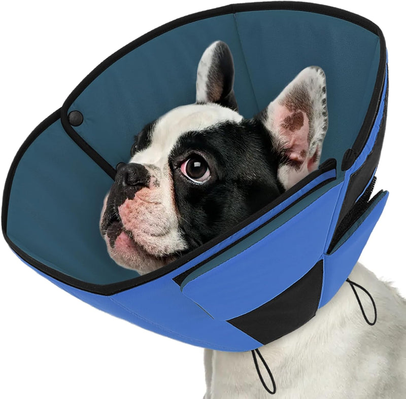 Queenmore Dog Cones for Small Dogs, Soft Dog Cone After Surgery