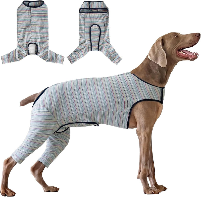 Dog Surgery Recovery Suit Female Spay Male Neuter,Lick Sleeve for Dogs Rear Leg,Breathable Dog Recovery Suit for Dogs Af
