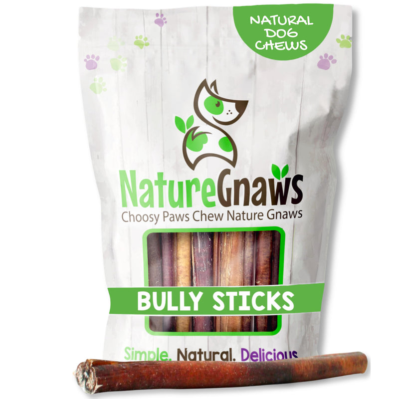 Nature Gnaws Bully Sticks for Dogs 11-12