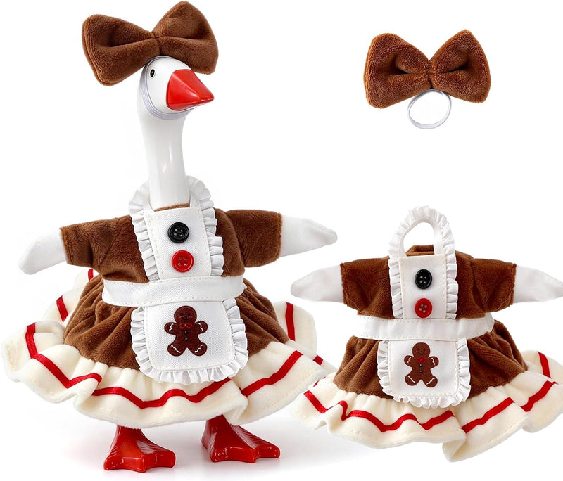 7 Inch Mini Desk Goose Outfits, Christmas Desk Goose Clothes Accessories