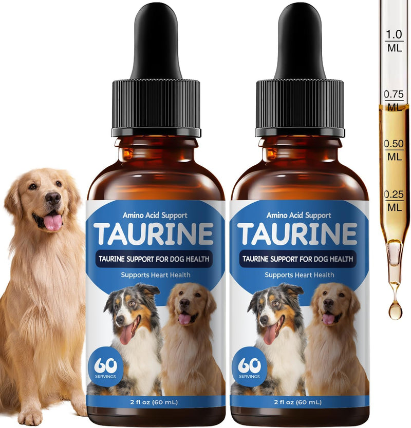 Taurine Liquid Supplement for Dogs, Heart & Muscle Function, Energy Balance