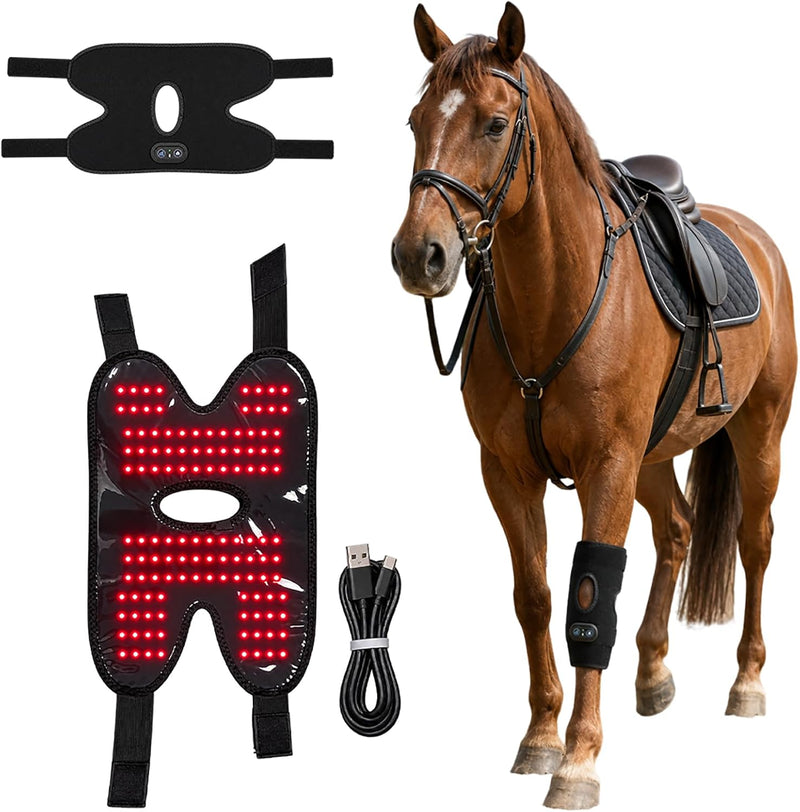GOURIXIN Red Light Therapy Wrap for Horses Knee