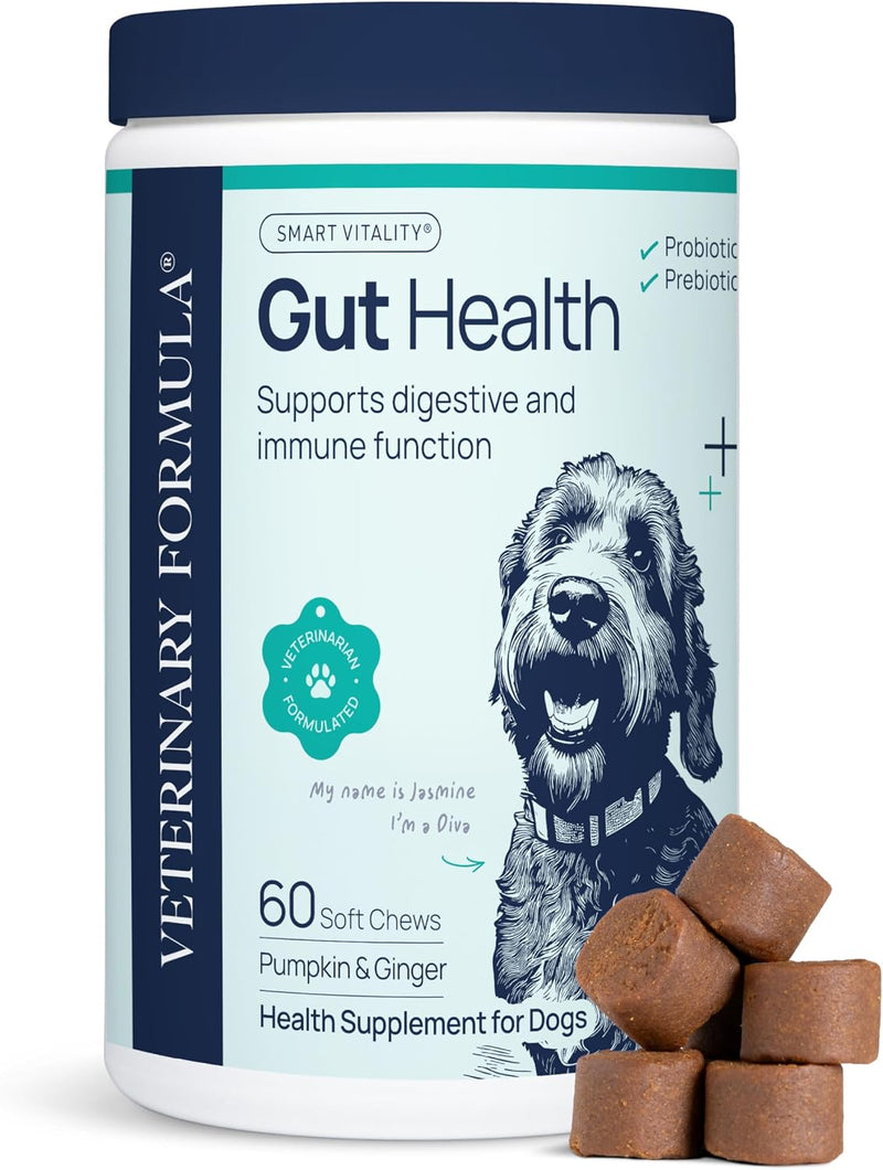 Veterinary Formula Smart Vitality Gut Health Soft Chews for Dogs