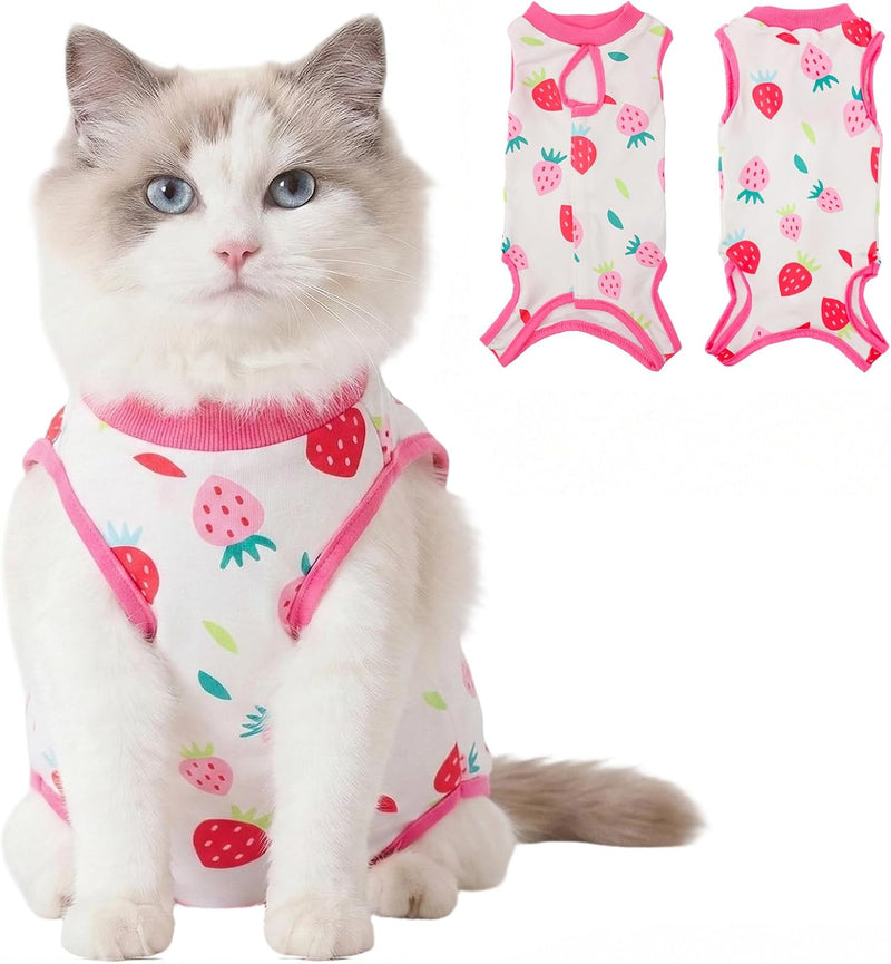 Cat Recovery Suit Cat Onesie for Cats Breathable Cats Surgery Recovery Suit