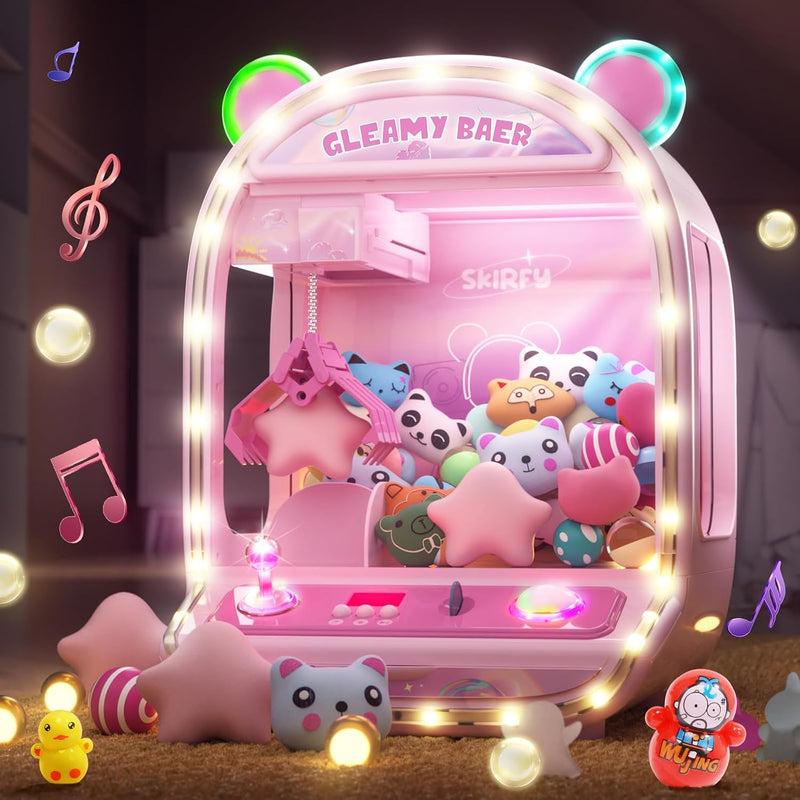 16''Large Claw Machine for Kids, Home Arcade Grabber Game for Ages 6+