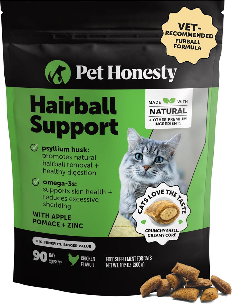 Pet Honesty Vet Backed Cat Hairball Remedy Chews