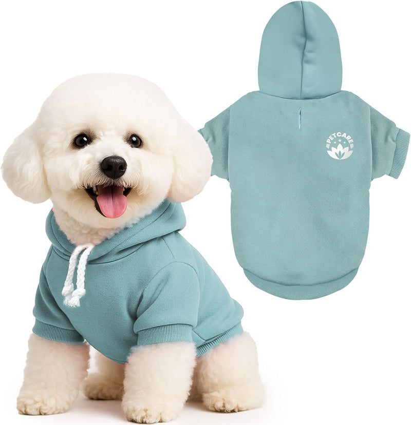 PETCARE Dog Hoodie Sweaters for Small Medium Dogs Cats Cute Soft Warm Fleece Puppy Sweaters Dog Clothes Hoodies Sweatshi