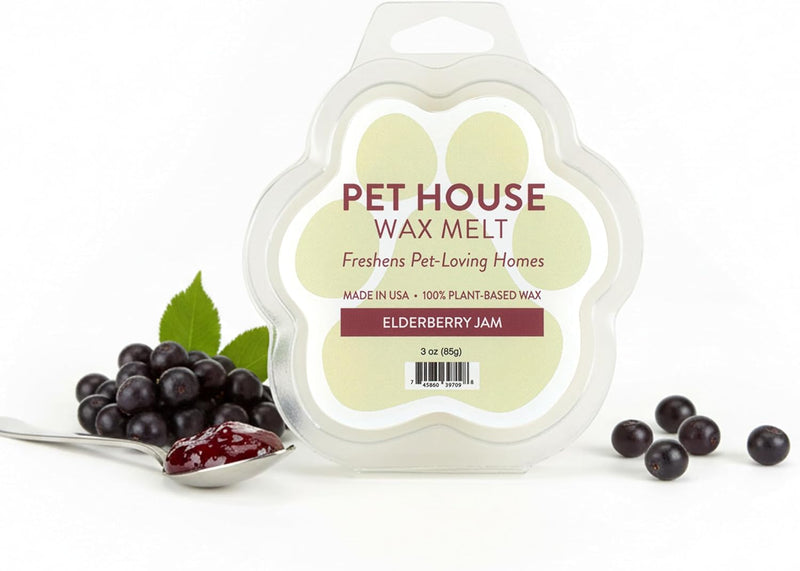 Elderberry Jam Wax Melts for Warmer Plant-Based Wax, 2 Pack Pet House