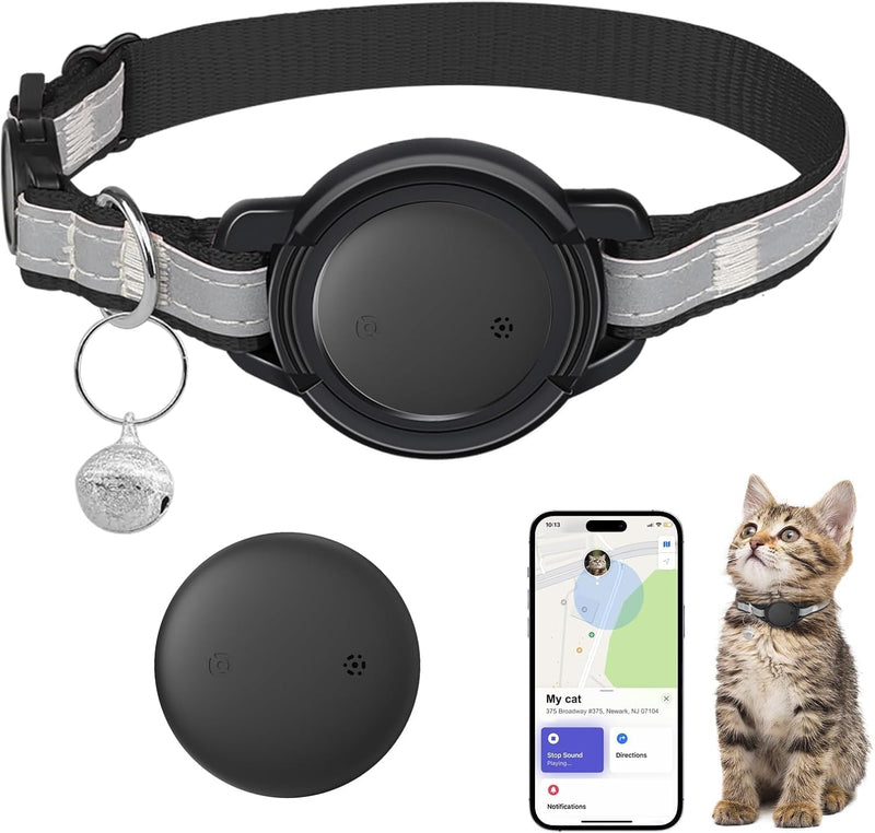 GPS Cat Tracker Collar, (iOSโOnly) Smart Pet Activity Tracking