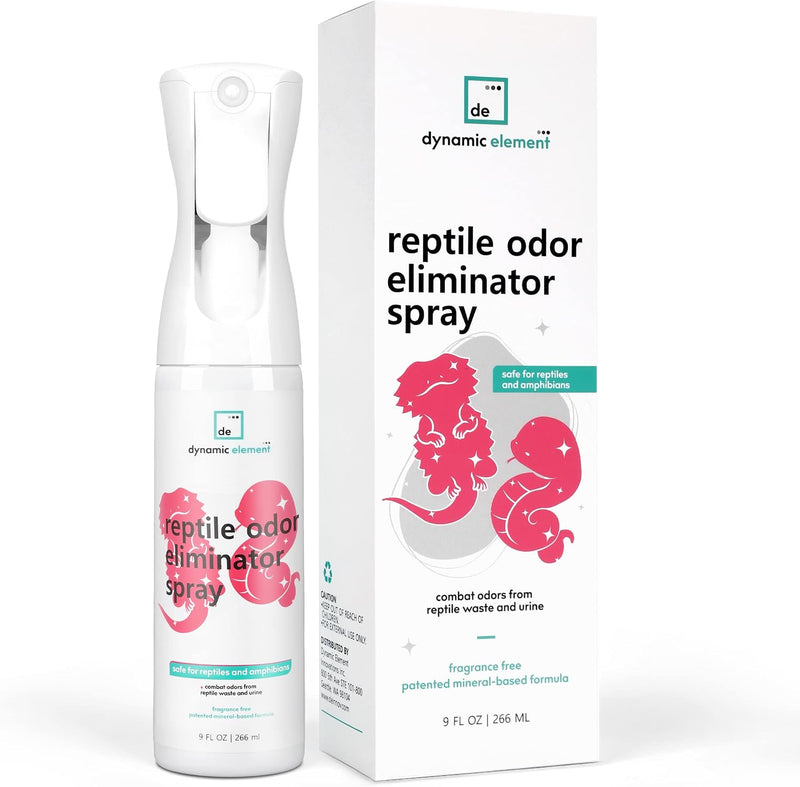 Reptile Tank Odor Eliminator Spray, Unscented, 9 Fl Oz