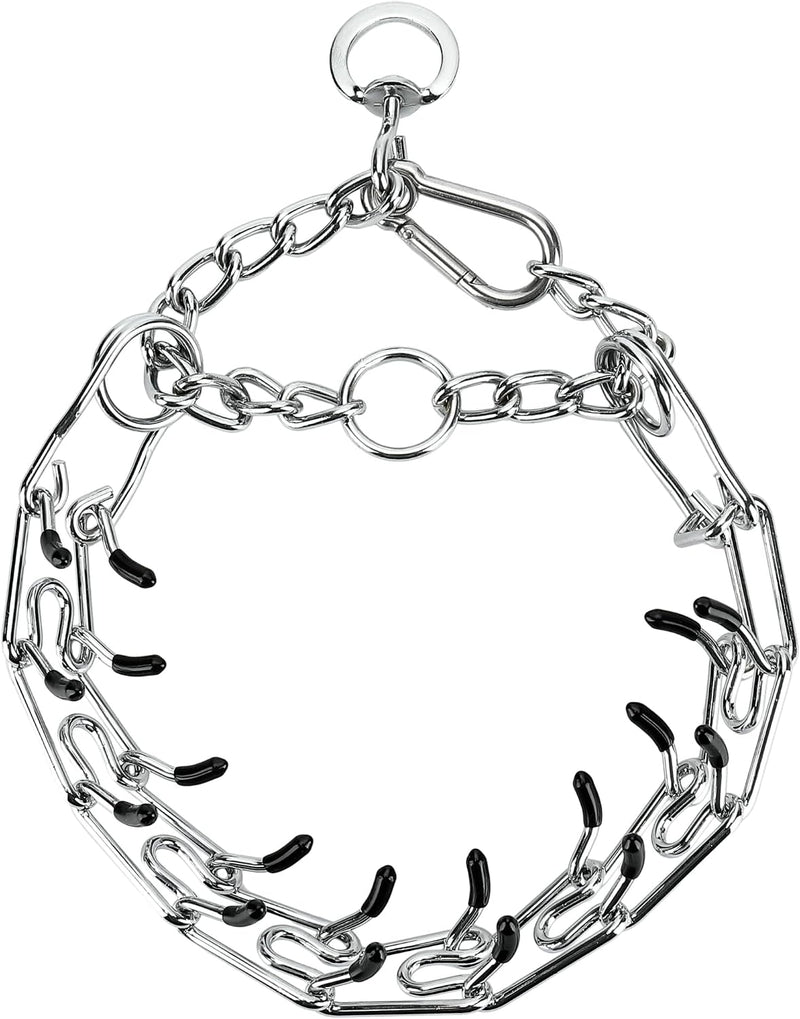 DEYACE Prong Collar for Dogs Stainless Steel Dog Pinch Collar